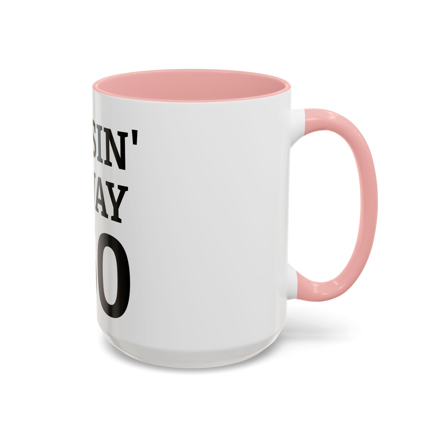 Cruisin' My Way Into 60 Coffee Mug — 11/15oz Accent Birthday Gift